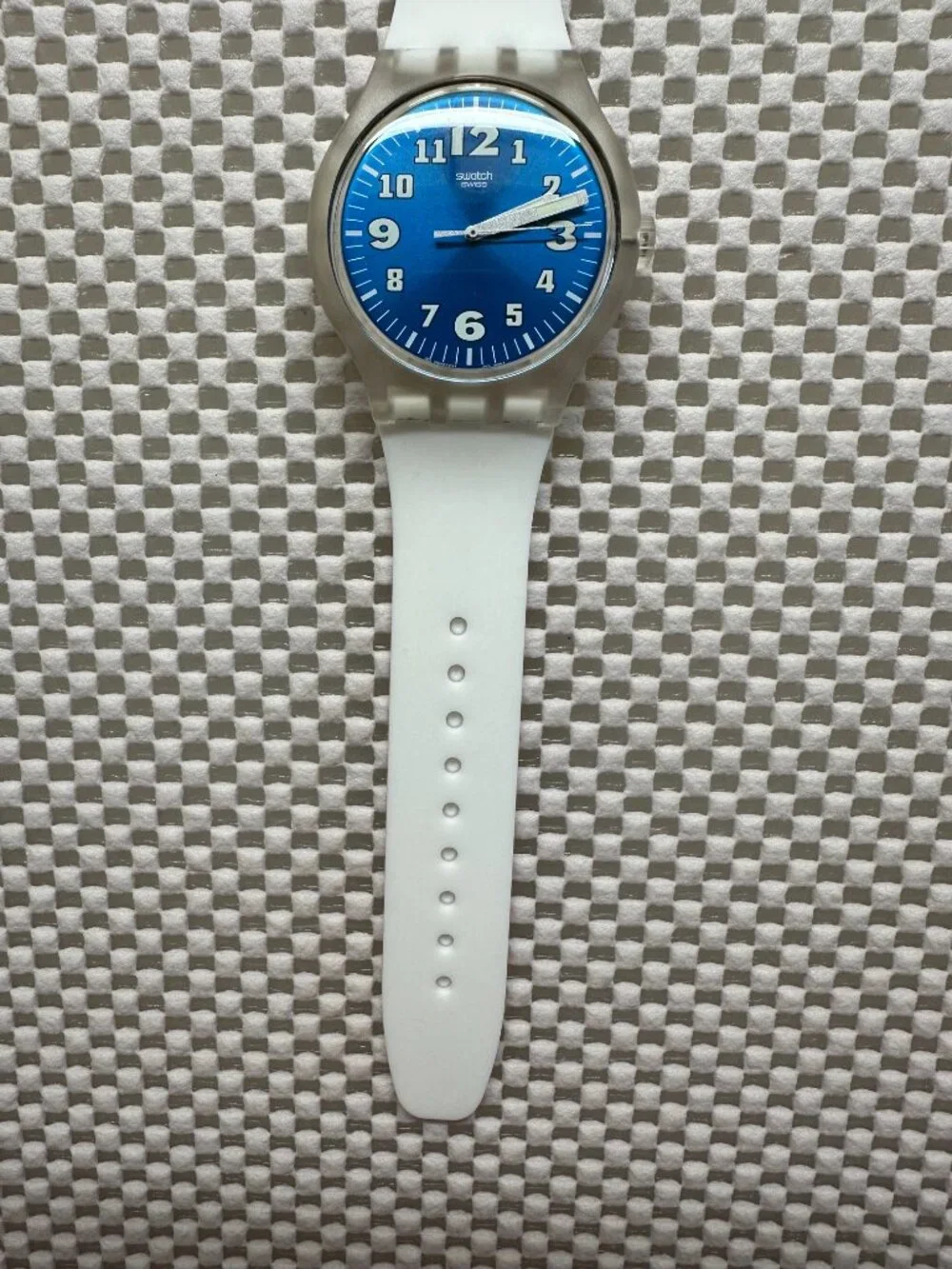 Swatch Watch Ocean Ripple SUDK103 Vintage 2001